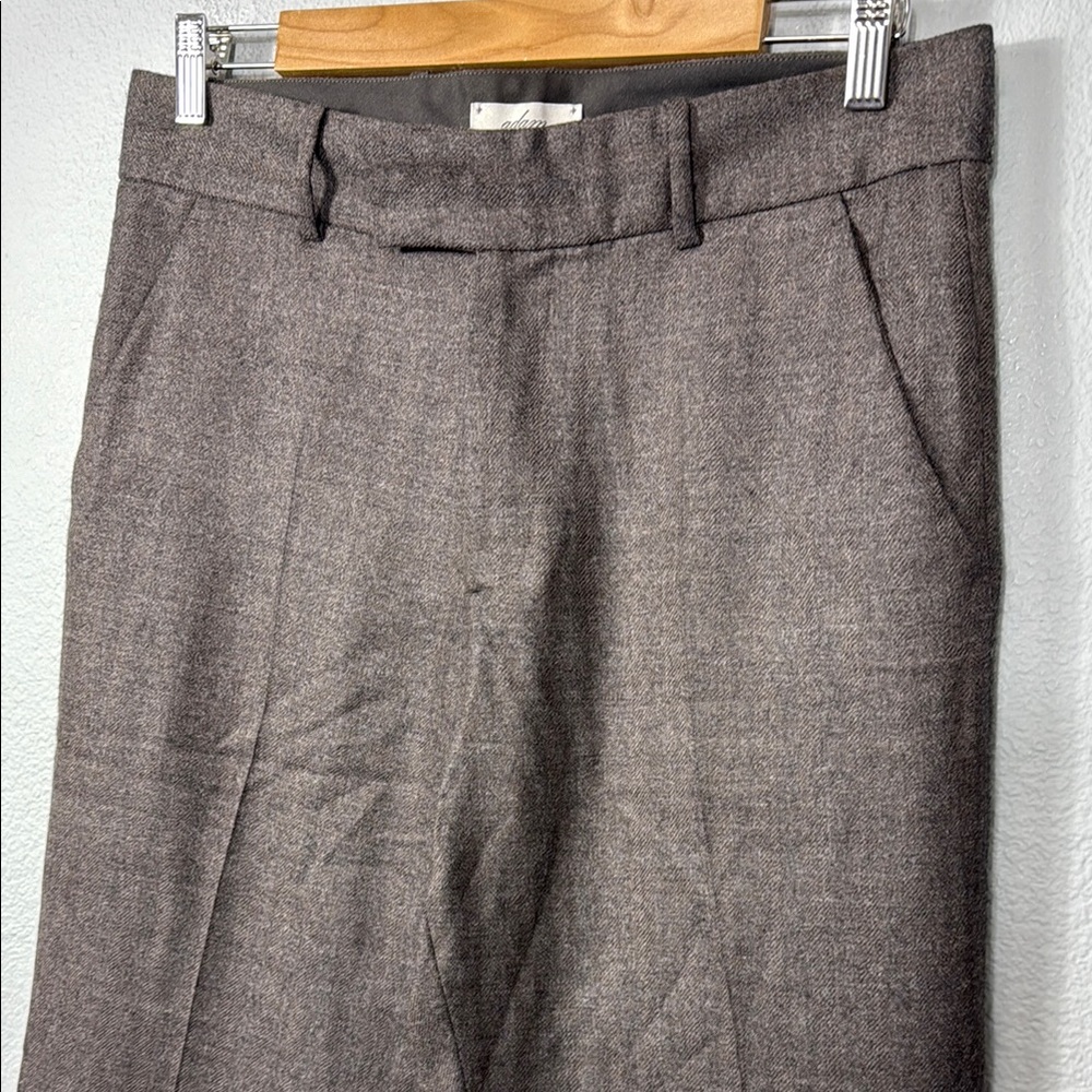 Adam Lippes Women's Herringbone Wool Blend Trousers‎